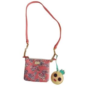 Luv Betsey Coral Floral Shoulder bag